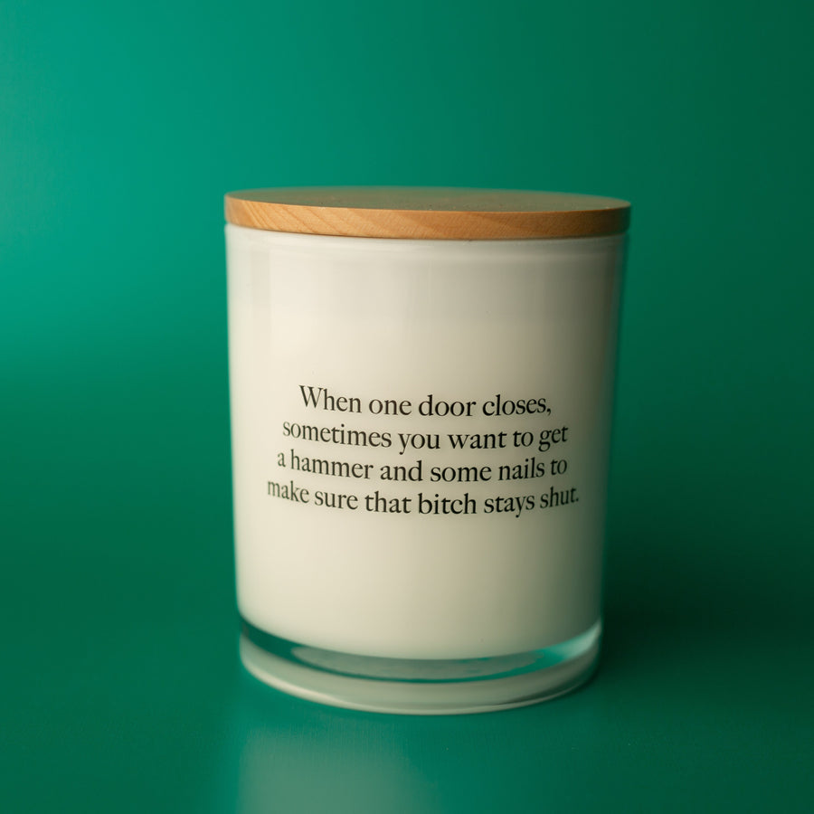 ONE DOOR CLOSES CANDLE