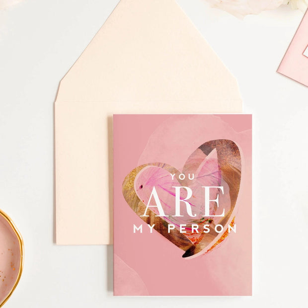 YOU'RE MY PERSON CARD