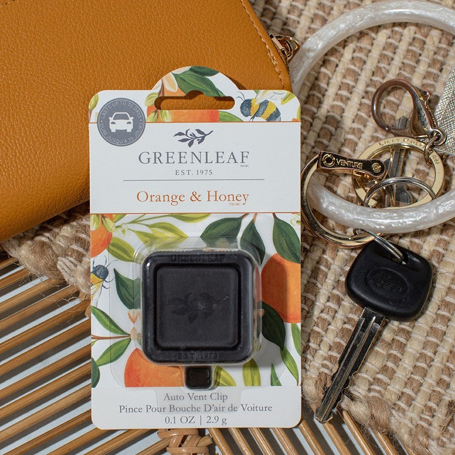 ORANGE & HONEY CAR AIR FRESHENER