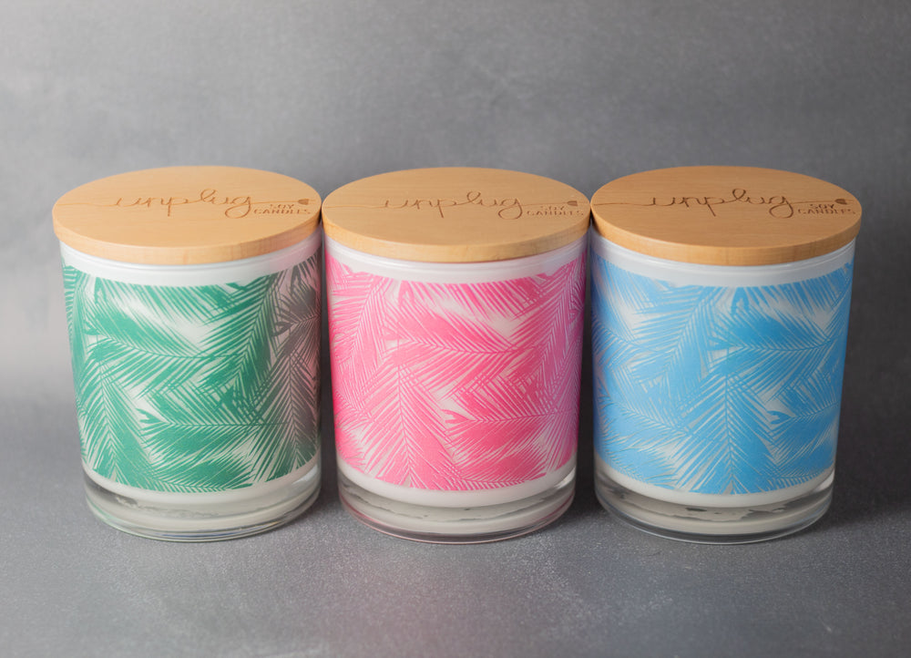 CITRONELLA PALM CANDLE