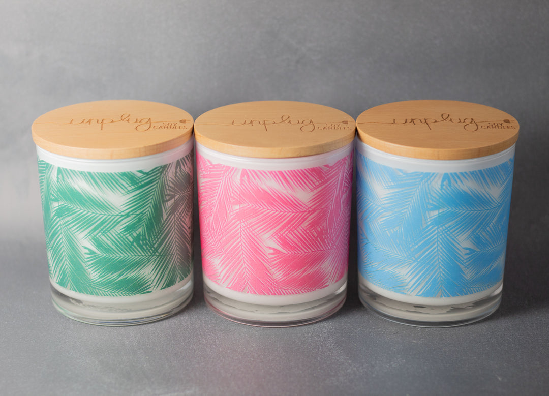 CITRONELLA PALM CANDLE