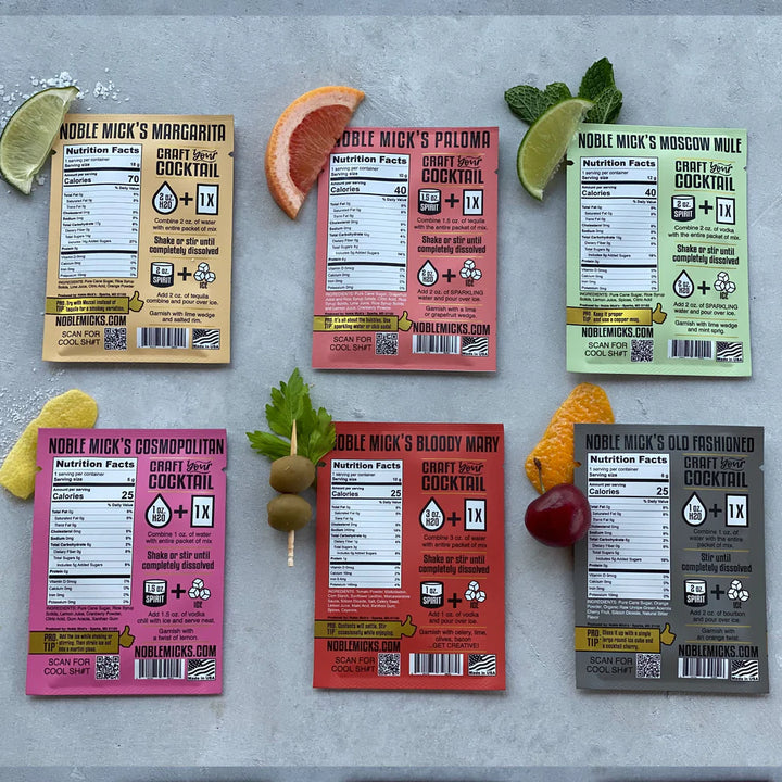 SINGLE SERVE CRAFT COCKTAILS