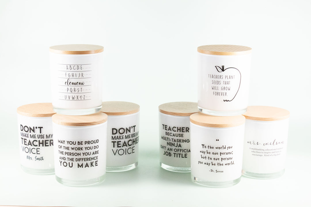 TEACHER W/ GIFT