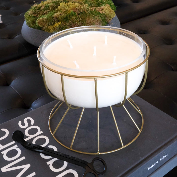 GOLD HOURGLASS POT