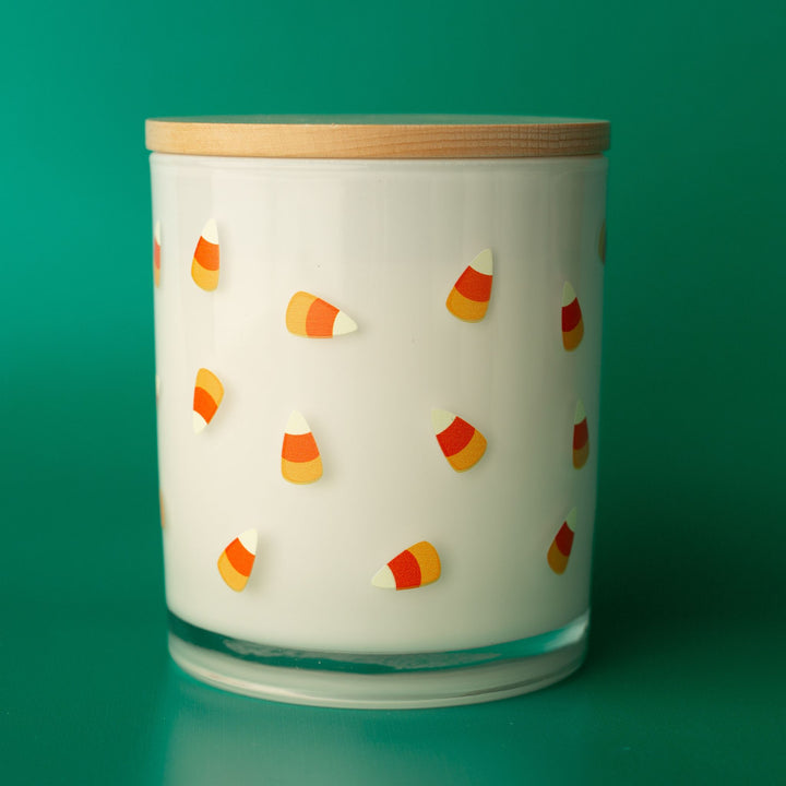 CANDY CORN CANDLE