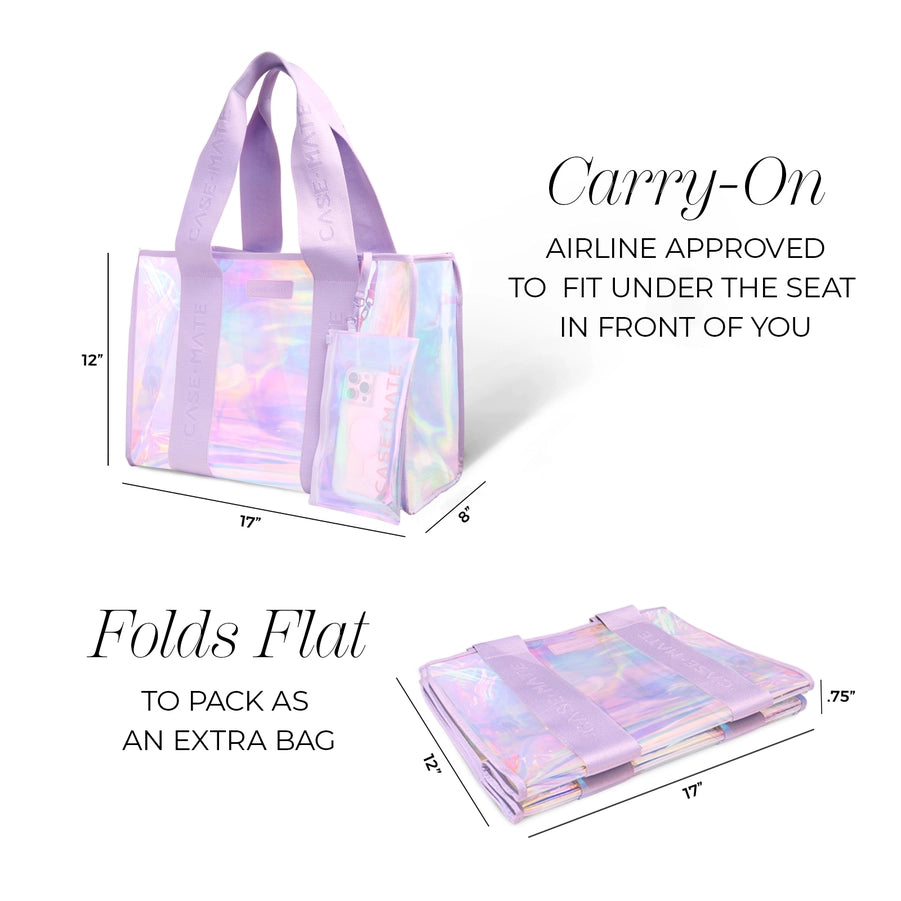CASE-MATE SOAP BUBBLE JELLY TOTE BAG