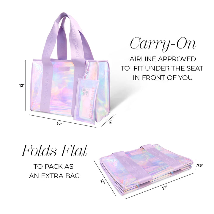 CASE-MATE SOAP BUBBLE JELLY TOTE BAG