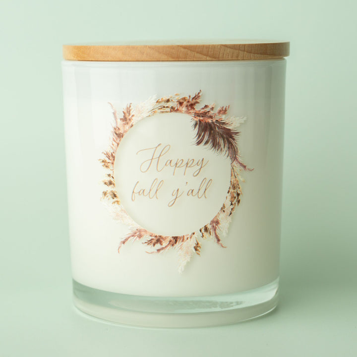HAPPY FALL Y'ALL CANDLE
