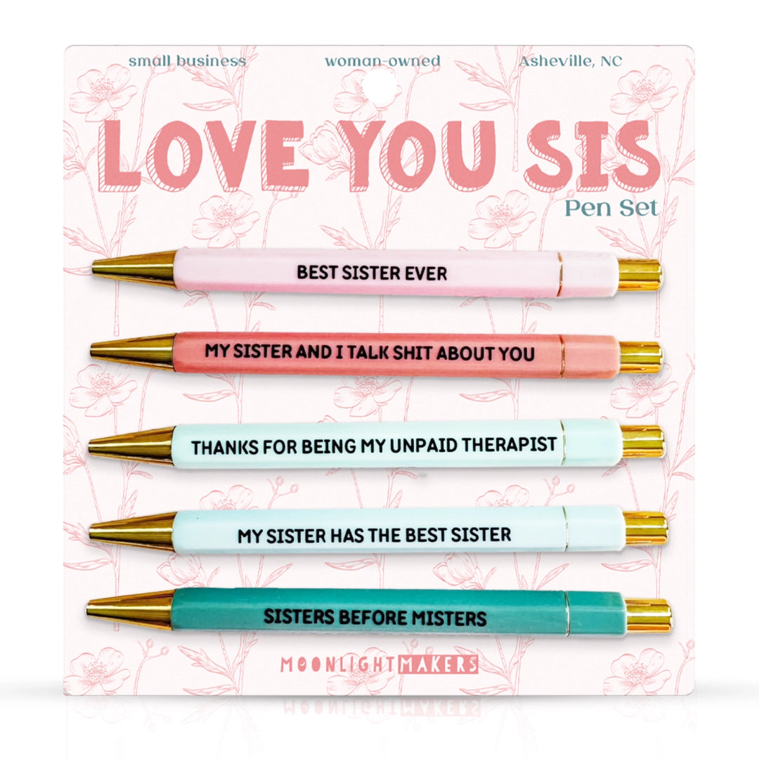 LOVE YOU SIS PEN SET