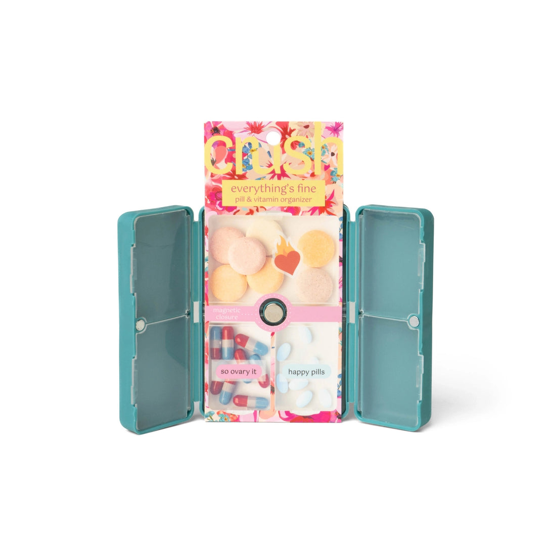 EVERYTHING'S FINE PILL & VITAMIN CASE