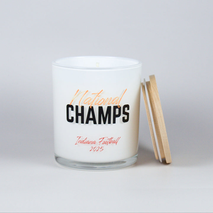 2025 NATIONAL CHAMPIONSHIP PRINTED CANDLE