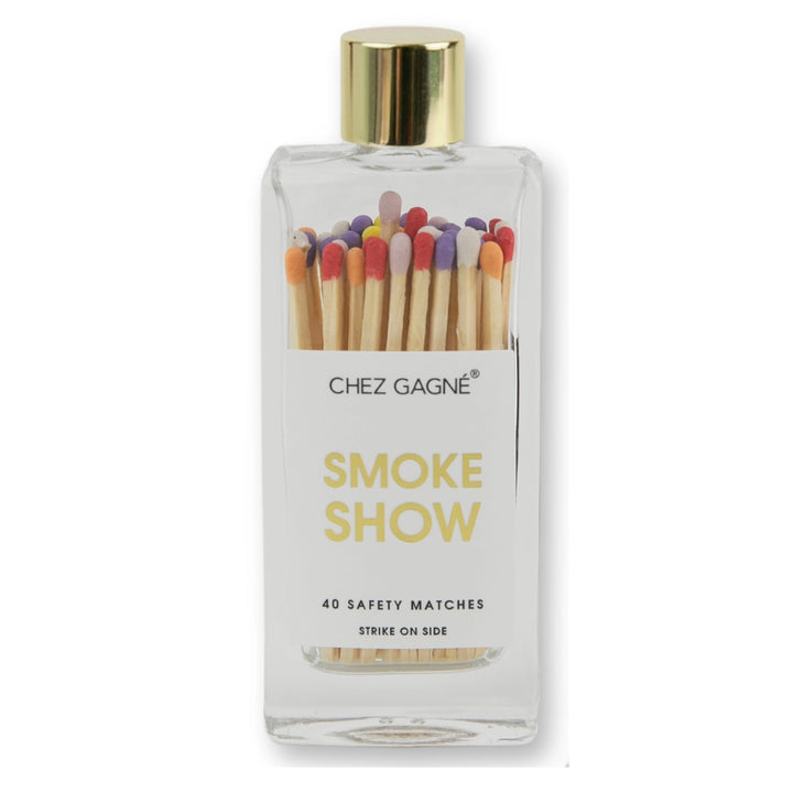 CHEZ GAGNE GLASS BOTTLE MATCHES