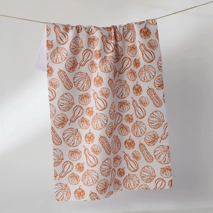 HARVEST SKETCH TEA TOWEL