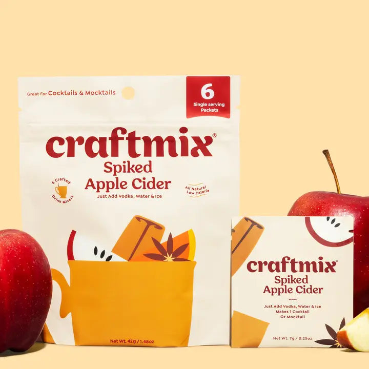 SPIKED APPLE CIDER COCKTAIL MIXER- 6 PACK