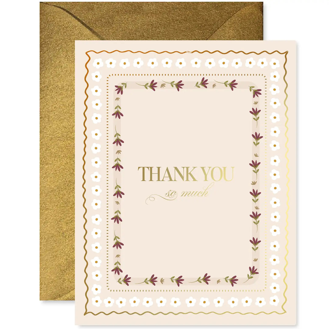 THANK YOU ALBUM GREETING CARD
