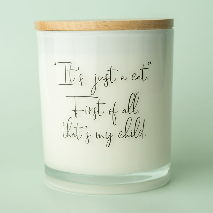 IT'S JUST A CAT CANDLE