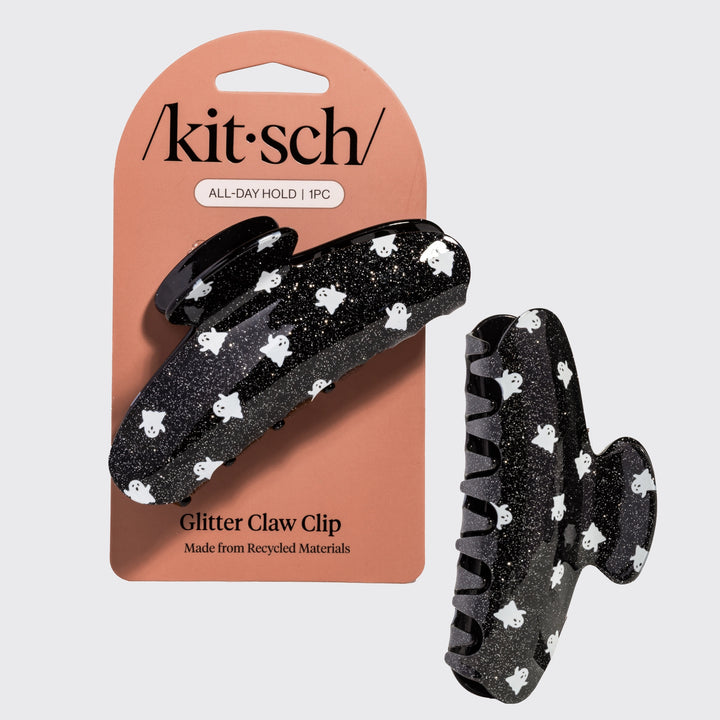 GHOSTS GLITTER CLAW CLIP