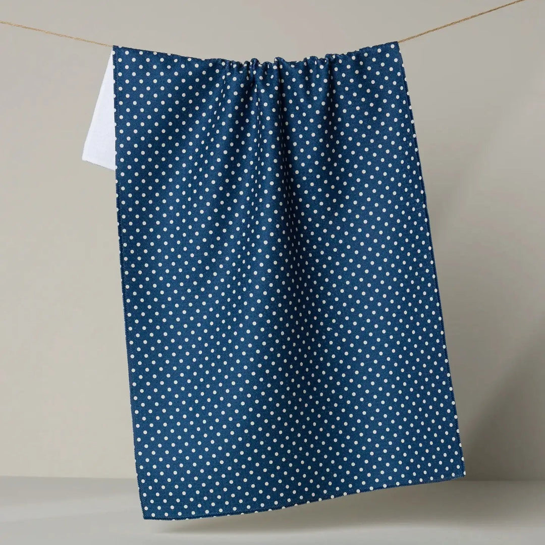 SADDLE INDIGO TEA TOWEL