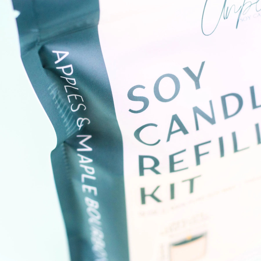 3-WICK SOY CANDLE REFILL KIT (32OZ)