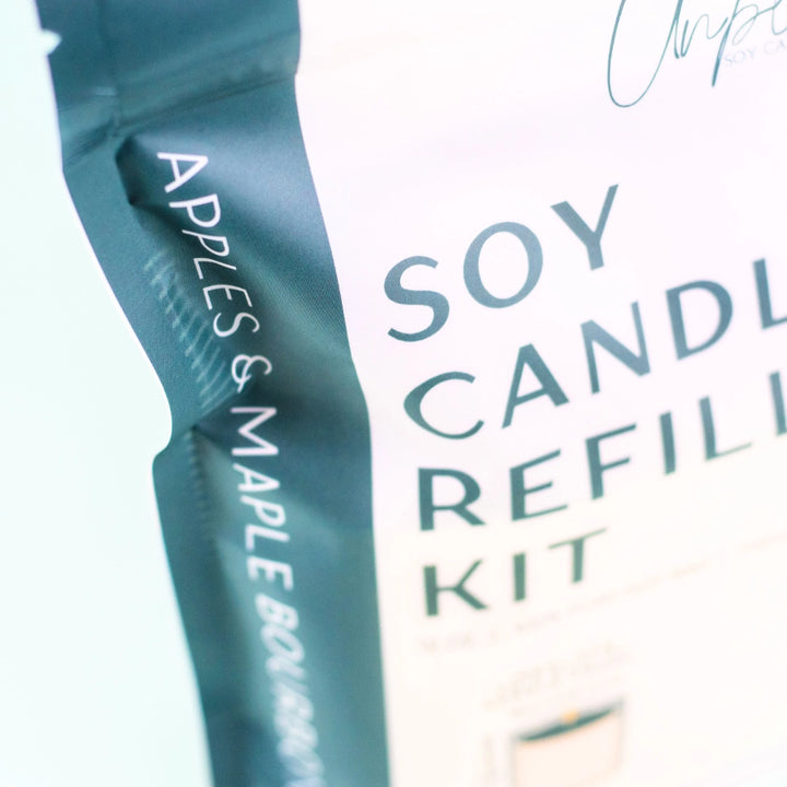 3-WICK SOY CANDLE REFILL KIT (32OZ)