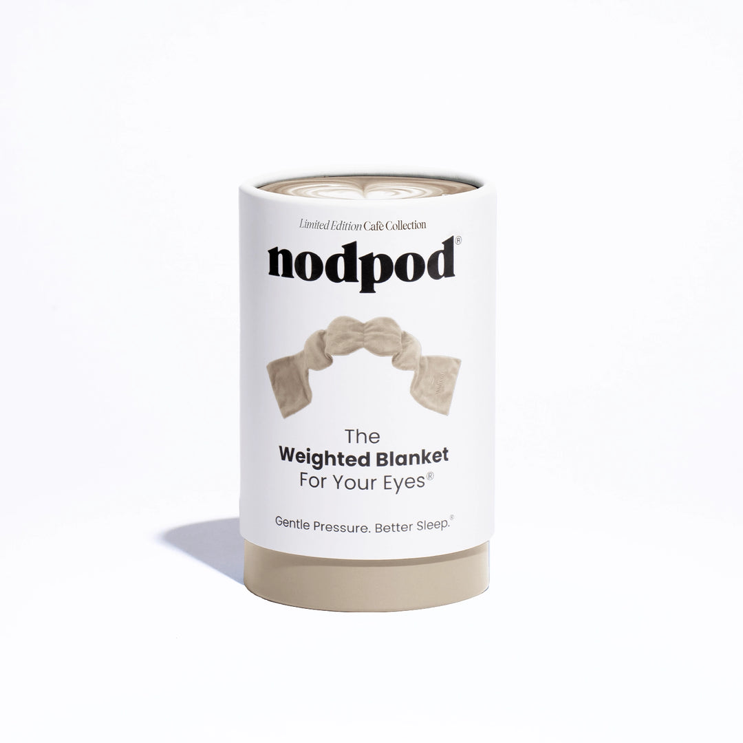 NODPOD WEIGHTED SLEEP MASK- LATTE