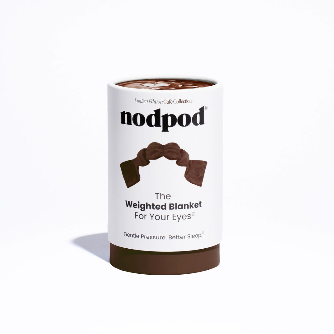 NODPOD WEIGHTED SLEEP MASK- ESPRESSO