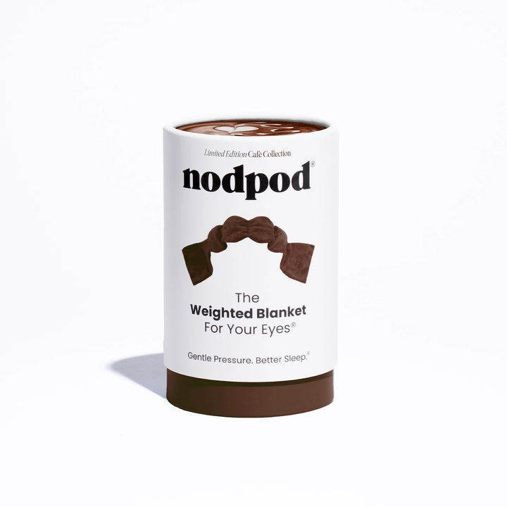 NODPOD WEIGHTED SLEEP MASK- ESPRESSO