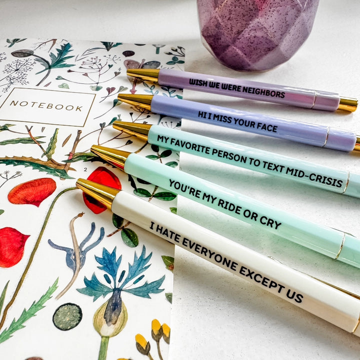 LOVE YOU BESTIE PEN SET