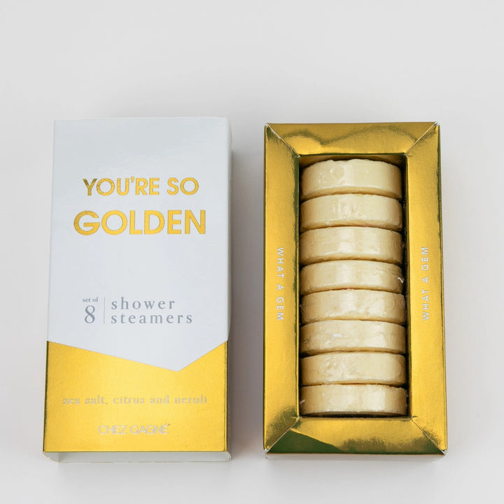 YOU'RE SO GOLDEN SHOWER STEAMERS