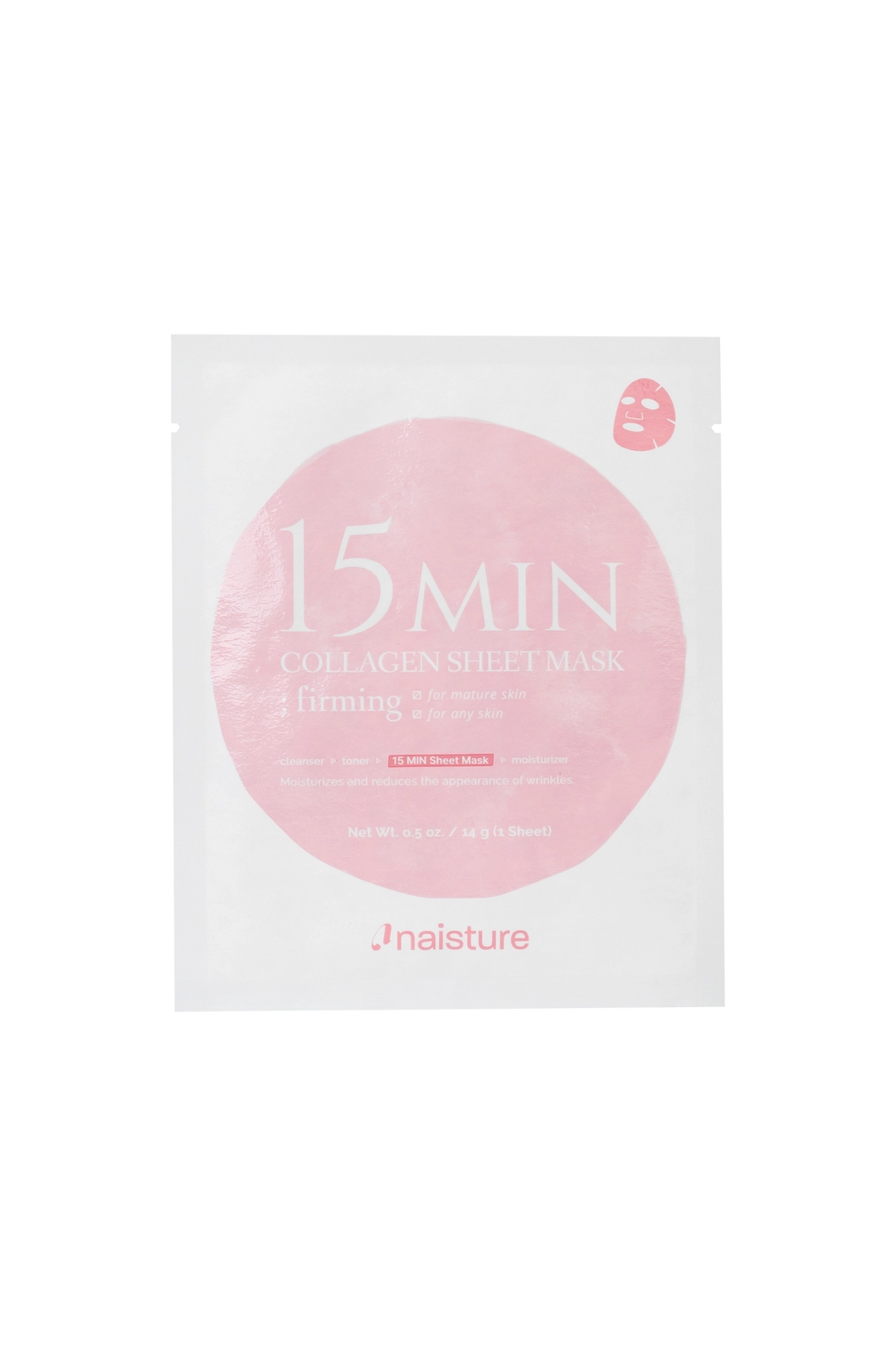 15 MIN COLLAGEN SHEET MASK-5 PC (FIRMING & HYDRATING)