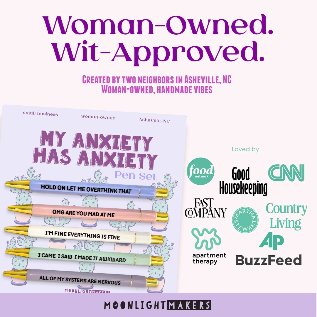 MY ANXIETY HAS ANXIETY PEN SET