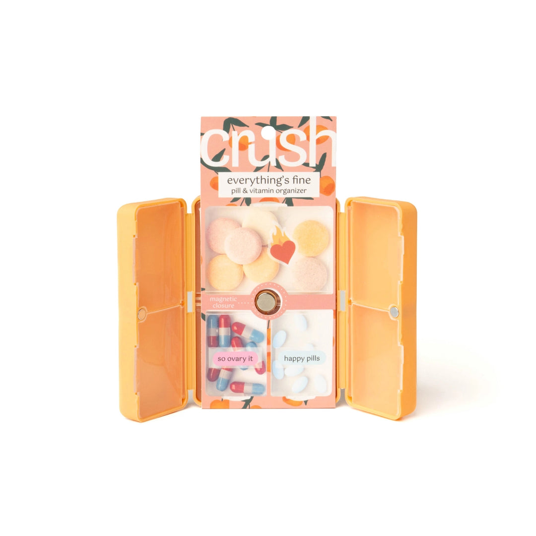 EVERYTHING'S FINE PILL & VITAMIN CASE