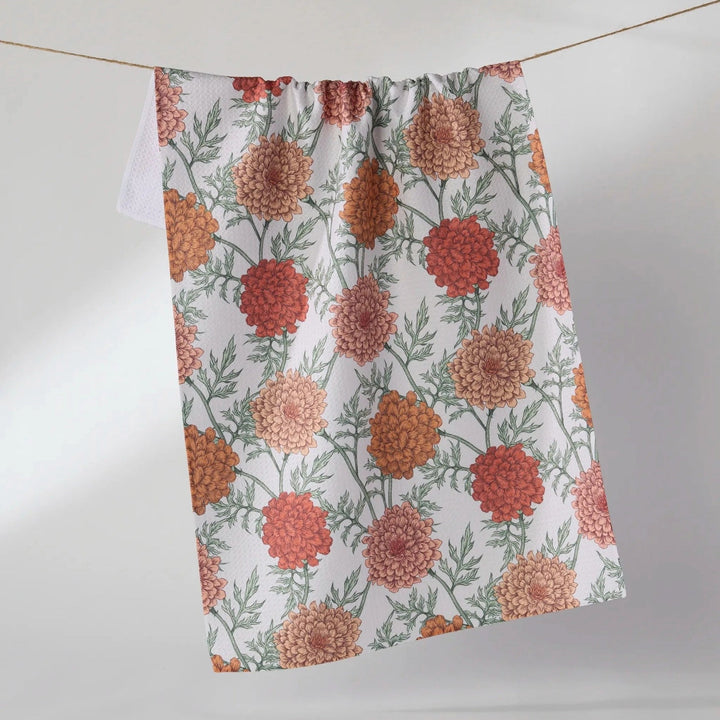 MARIGOLD MANOR TEA TOWEL