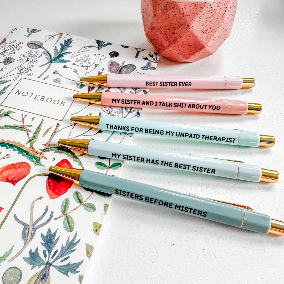 LOVE YOU SIS PEN SET