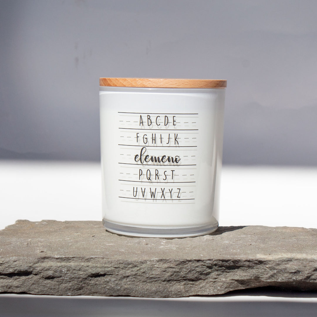 ALPHABET CANDLE