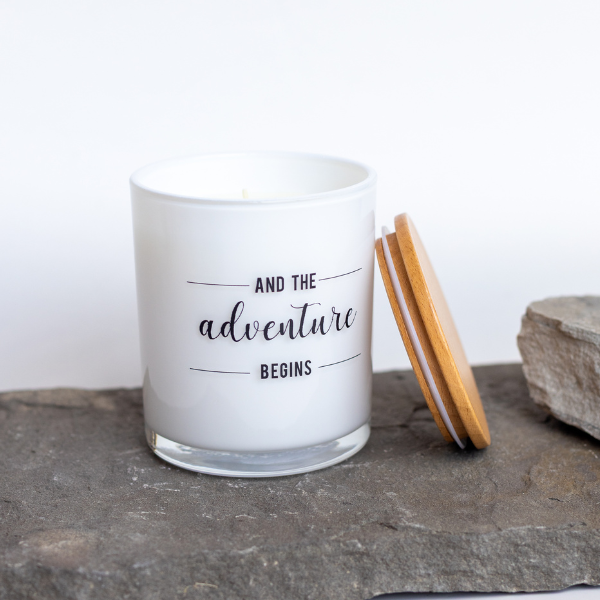 ADVENTURE BEGINS CANDLE