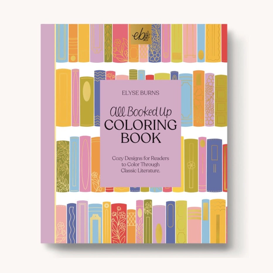 ALL BOOKED UP COLORING BOOK