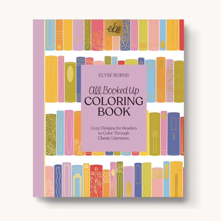ALL BOOKED UP COLORING BOOK
