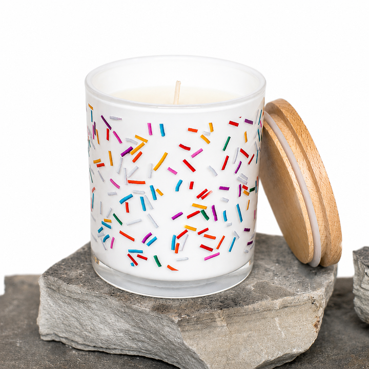 BIRTHDAY SPRINKLES WRAP CANDLE