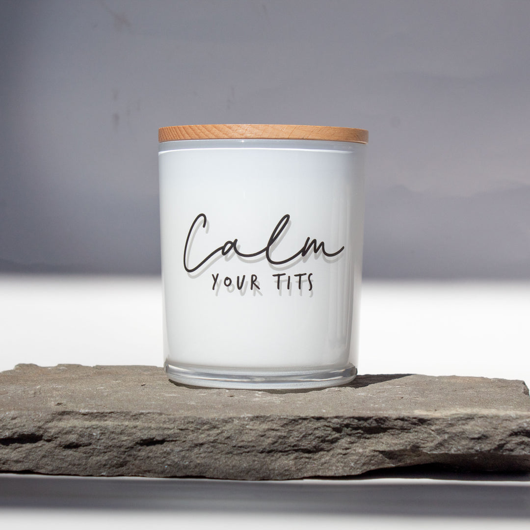 CALM PRINTED CANDLE