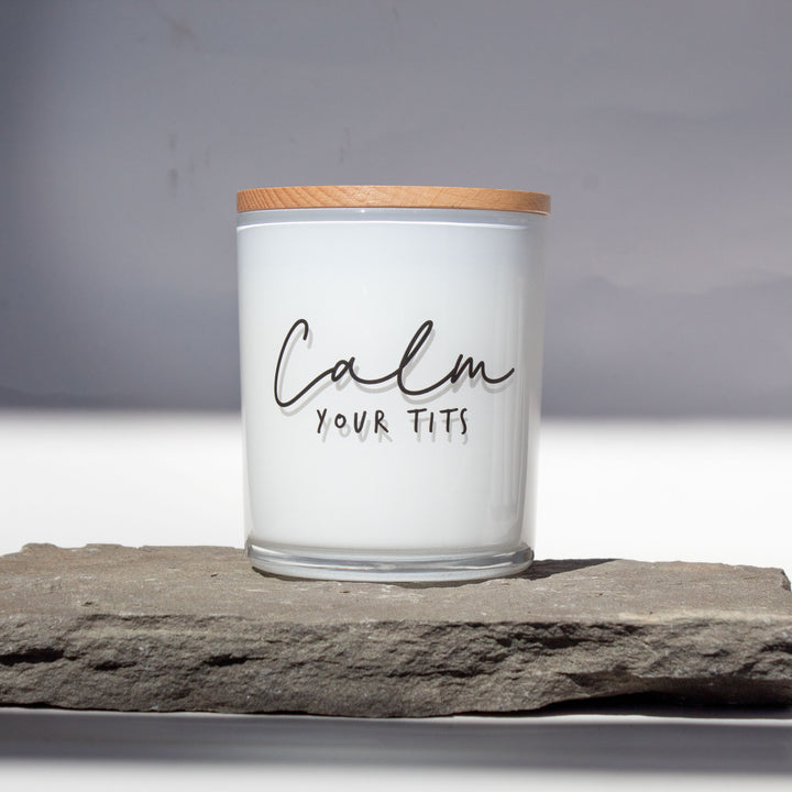 CALM PRINTED CANDLE