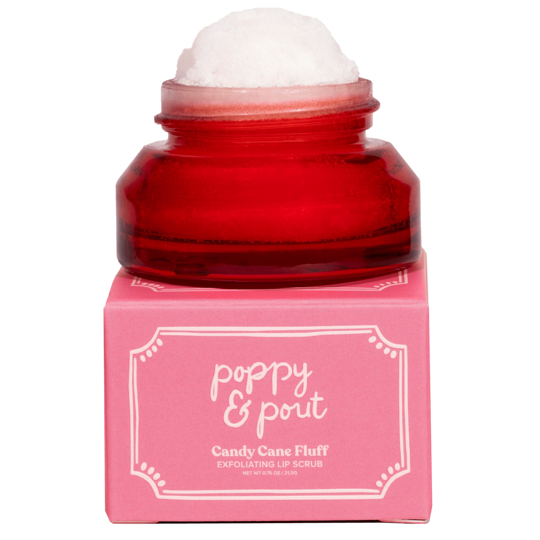 CANDY CANE FLUFF LIP SCRUB