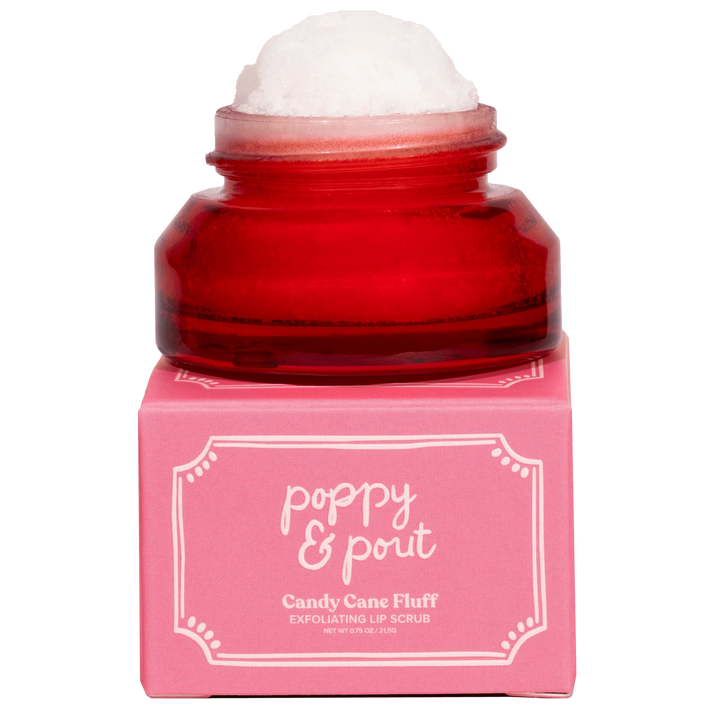 CANDY CANE FLUFF LIP SCRUB