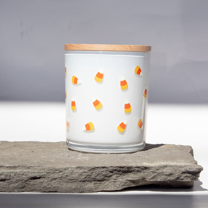 CANDY CORN CANDLE
