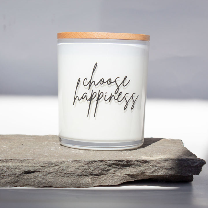 CHOOSE HAPPINESS CANDLE