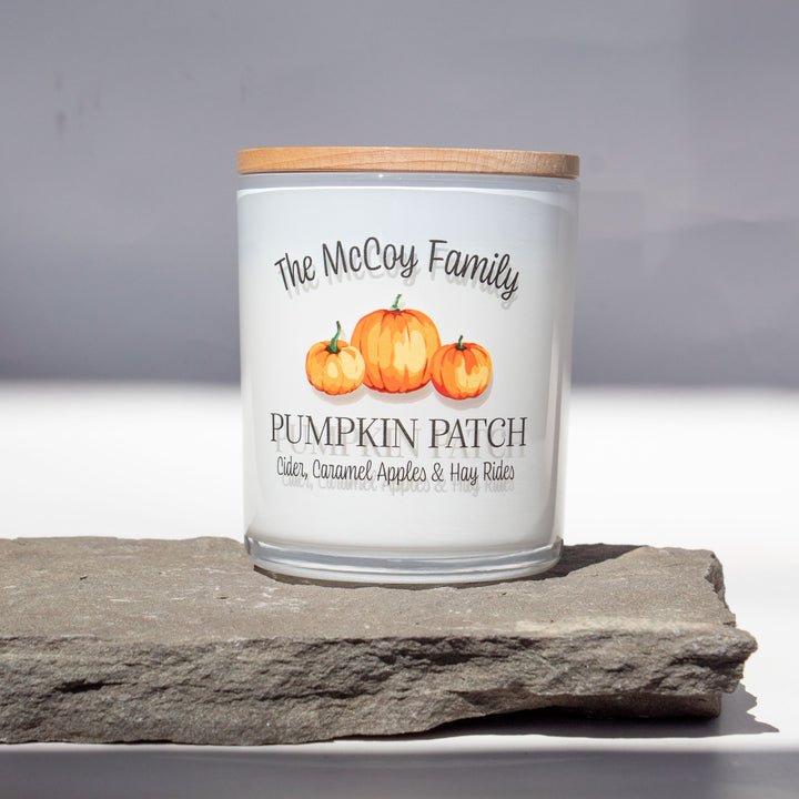CUSTOM PUMPKIN PATCH CANDLE