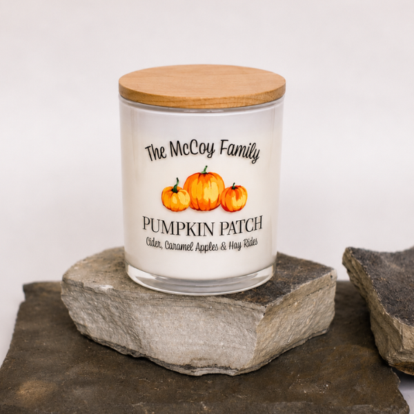 CUSTOM PUMPKIN PATCH CANDLE
