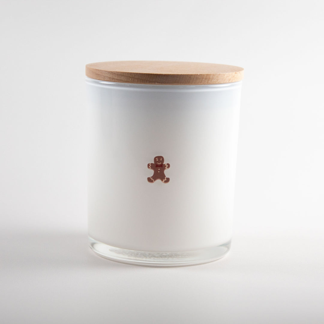 DAINTY GINGERBREAD MAN PRINTED CANDLE