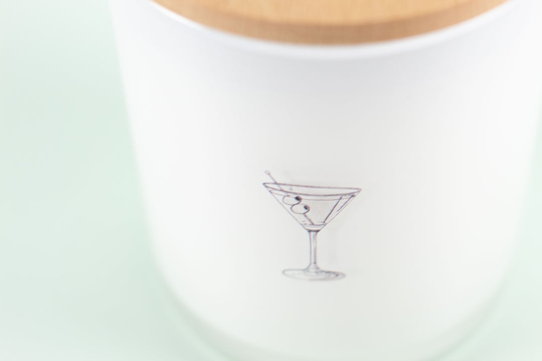 DAINTY MARTINI CANDLE