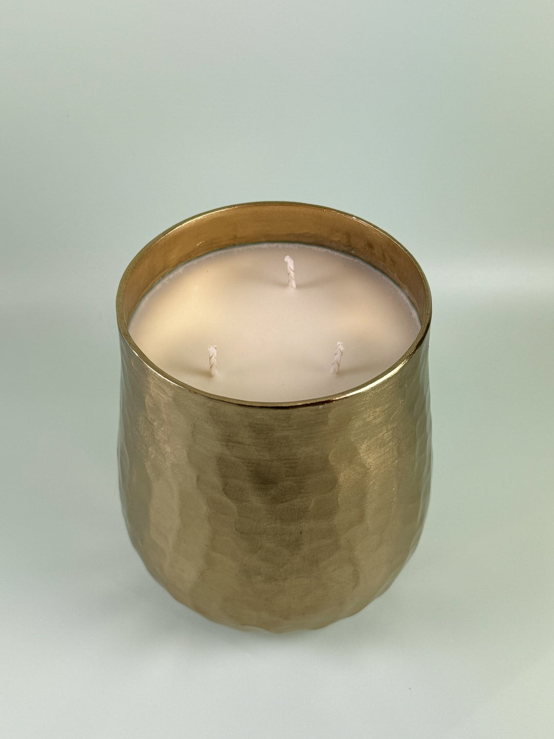 GOLD HAMMERED CANDLE